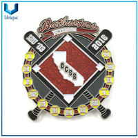 Insignia de Premio Creativo de Moda, Insignia de Policía de Metal, Pin de placa de esmalte de diseño creativo, Medalla 3D Honor Police Badge