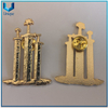 Pines de la espada personalizada, 3D Pin de solapa de oro, personalice la fábrica de manualidades de metal, emblema de metal, emblema militar para regalos de souvenirs