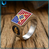 Anillo de acero inoxidable para hombres Silver Masonic Wedding Punk Party Fashion Wholesale Custom Fremason Ring
